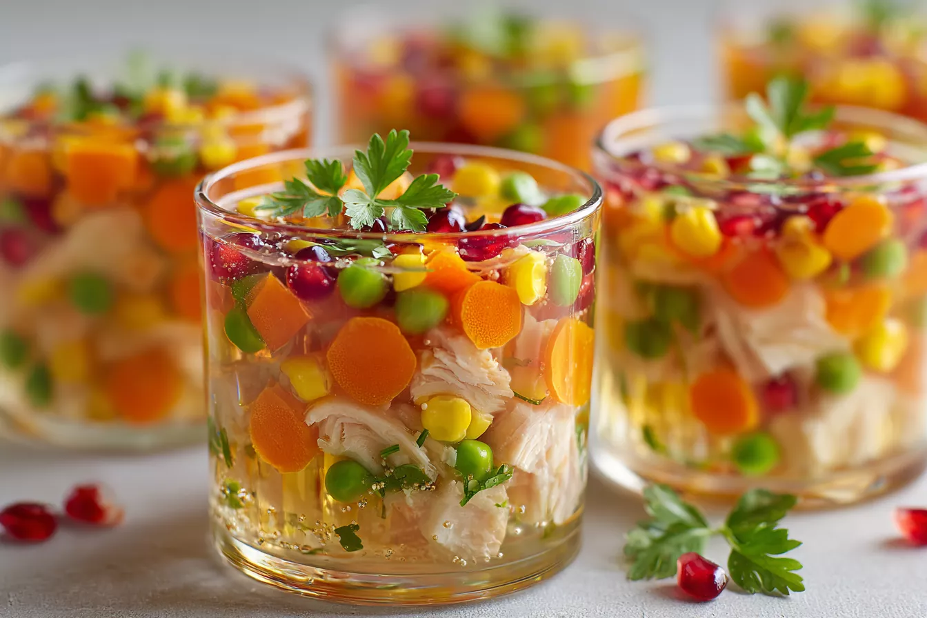 Холодец в стакане: готовится за час, застывает за ночь — на праздничном столе улетает первым, а гости просят рецепт