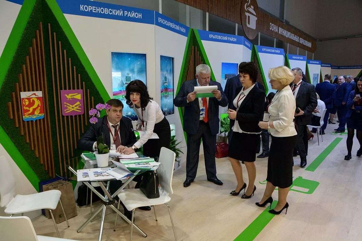 На стенде Краснодарского края всегда многолюдно. РИФ-2017