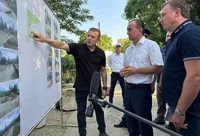 Вениамин Кондратьев проинспектировал работы по ликвидации последствий ЧС в Туапсинском муниципальном округе