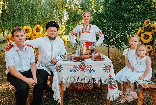 Губернатор Вениамин Кондратьев рассказал о русской казачьей многодетной семье из Тихорецкого района