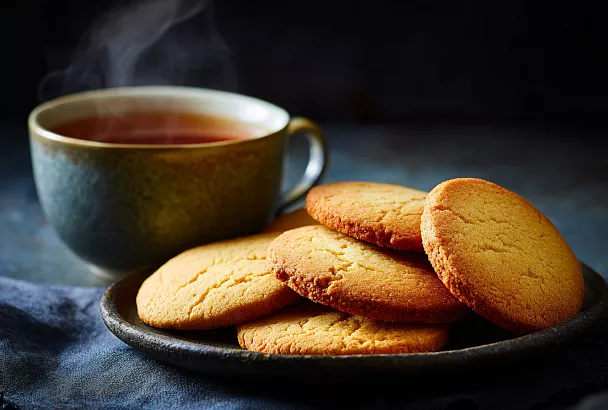 Простое печенье на сковороде: без духовки, за 20 минут