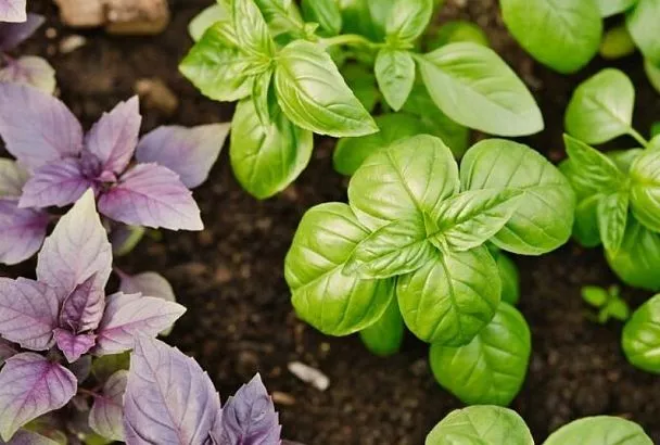 Так семена базилика всходят сами: опыт предзимнего сева без рассады