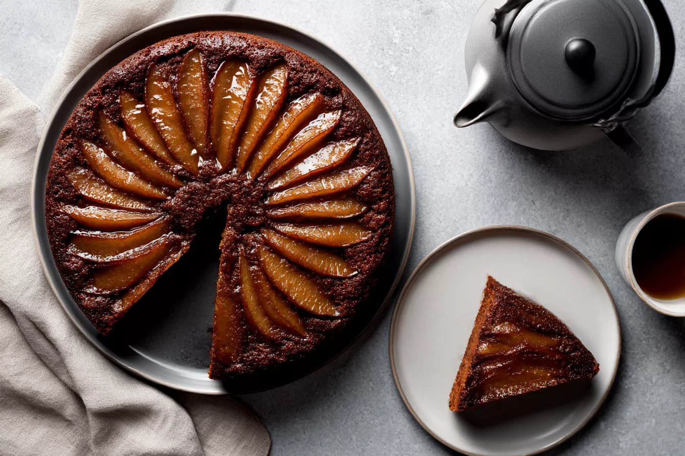 Шоколадный пирог на сковороде с яблоками: без духовки и лишних хлопот