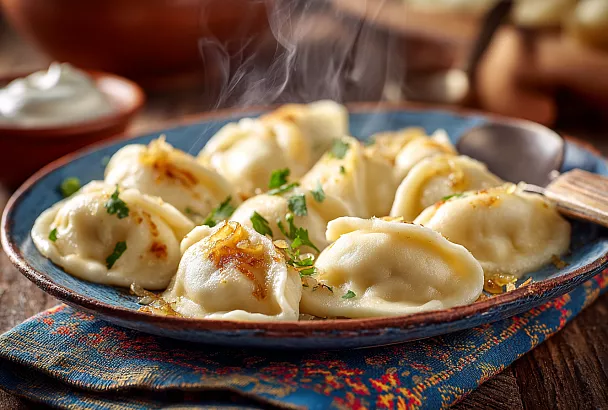 Вареники с картошкой на самом вкусном тесте: нежные, не рвутся и никогда не развариваются