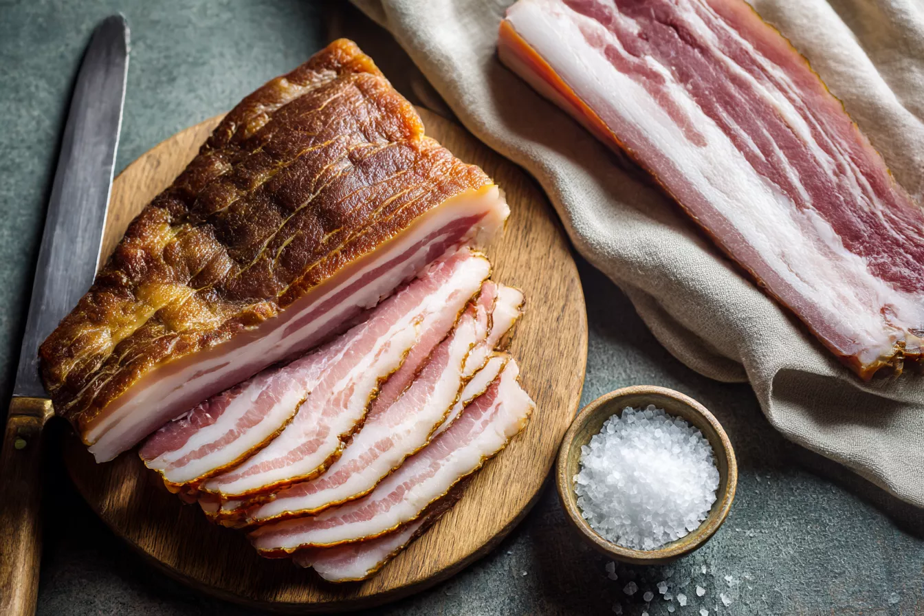 Засаливаю грудинку, копчу без спешки — и весь сезон под рукой настоящий сырокопчёный бекон