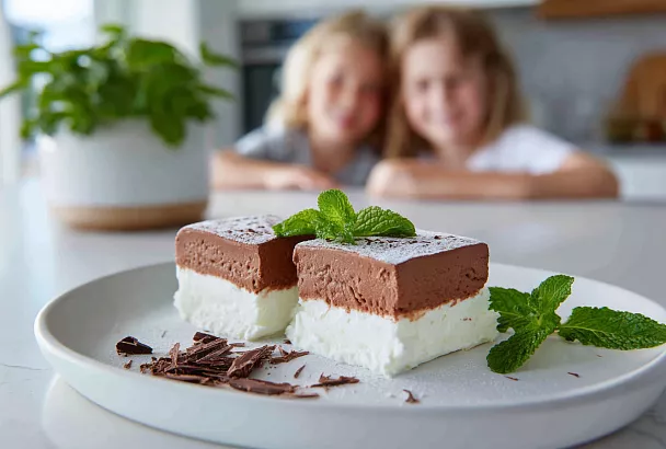 Нежный десерт "Птичье молоко" из творога без выпечки: 10 минут и торт на столе