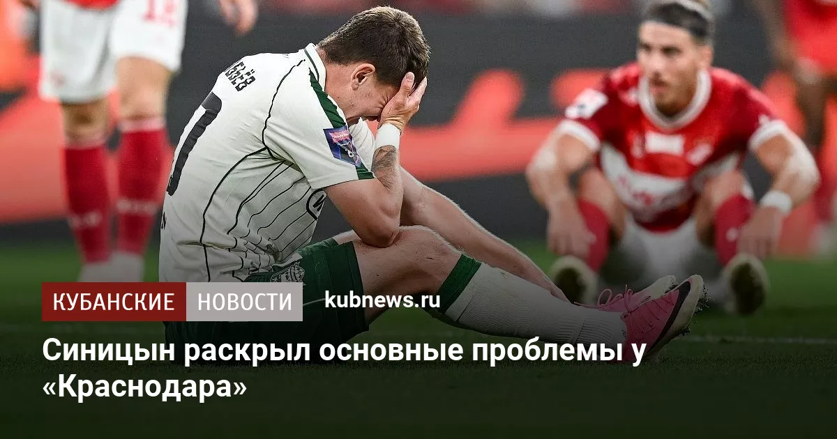 Синицын раскрыл основные проблемы у «Краснодара»