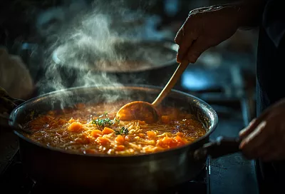 Турецкий суп за 10 минут: рисовая вермишель, паприка и капля лимона