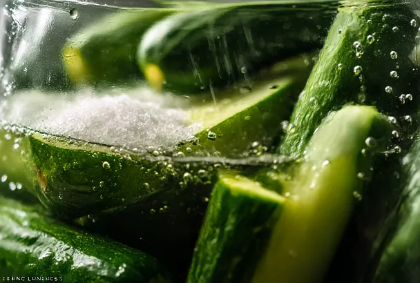 Огурцы маринованные «Валя» хрустящие: засыпаю всё в банку и стерилизую 10 минут — рецепт от соседки