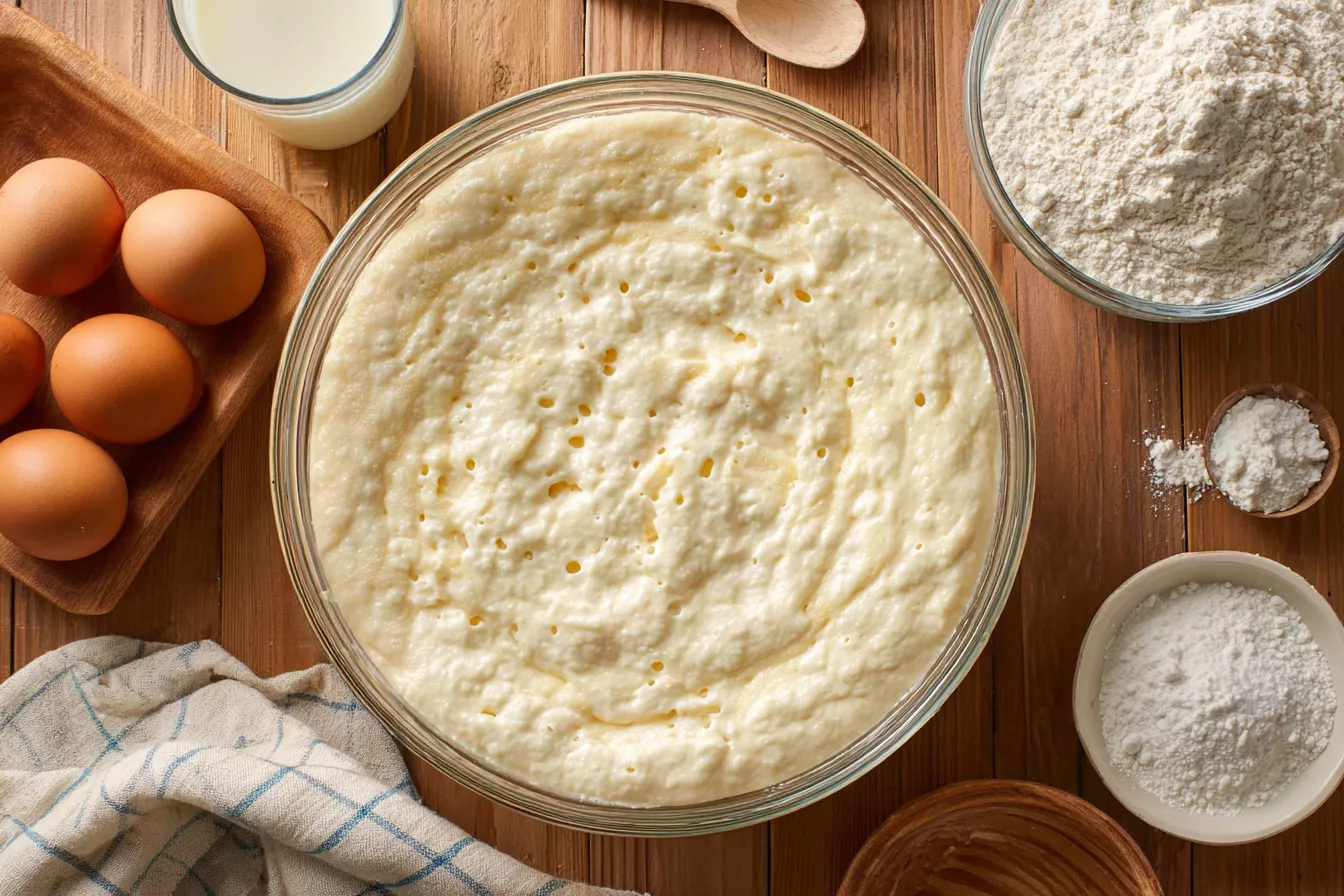 Тесто на кефире с майонезом и содой стало самым пышным и нежным: выпечка получается лёгкой, как пух