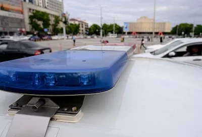 Автомобиль полиции насмерть сбил мопедиста в Краснодаре