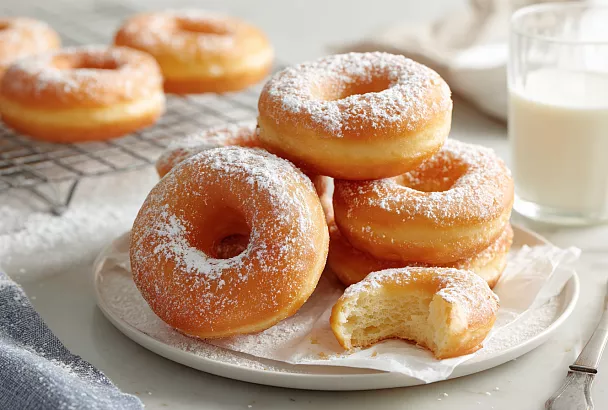 Пышные пончики как в детстве – по гостовскому рецепту, очередь выстраивалась за ними