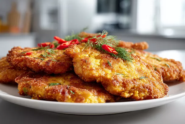 Самые вкусные отбивные в тыквенном кляре: сочные внутри, хрустящие снаружи за 30 минут