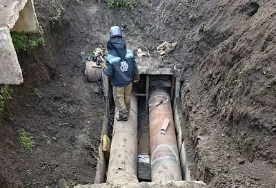 Аварию на теплосети в КМР Краснодара устранили 