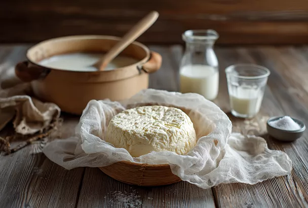 Домашний адыгейский сыр за час: простой рецепт без сыворотки