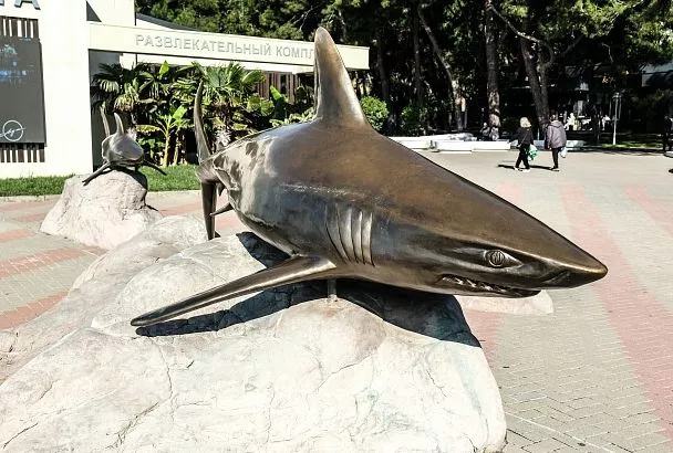 Царь-рыба, акулы и русалки: какие необычные скульптуры на морскую тематику посмотреть туристам на Кубани 