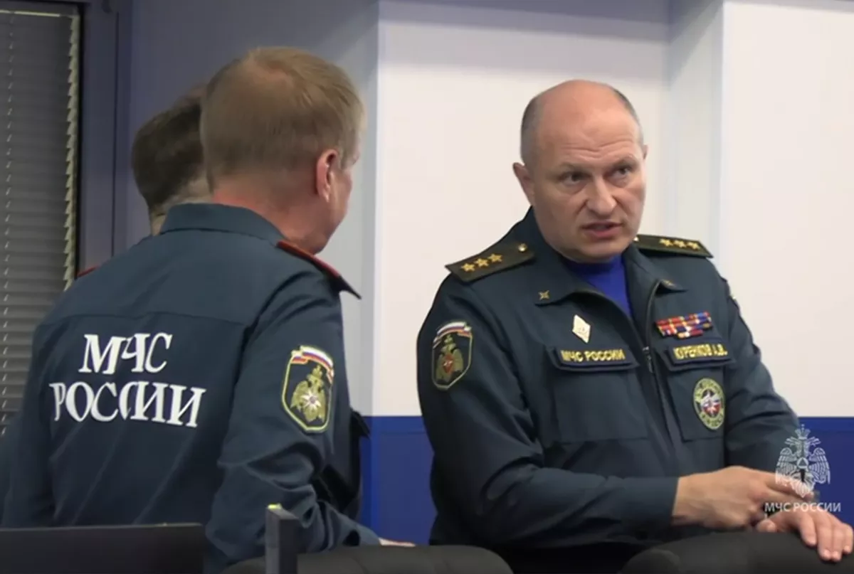 Глава МЧС Куренков вылетел в Краснодарский край