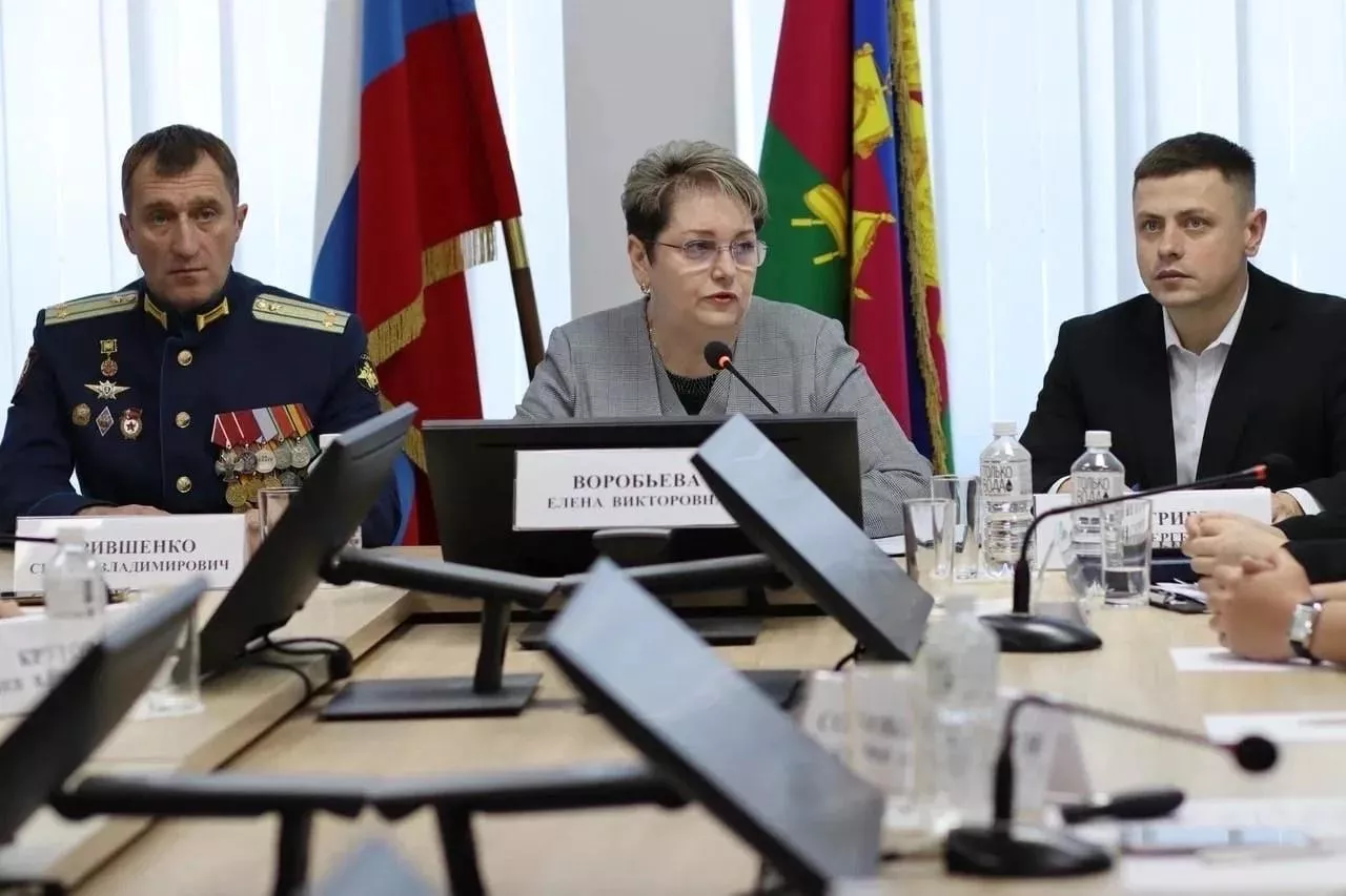 Вице-губернатор Кубани Елена Воробьева встретилась со студентами учреждений среднего профессионального образования