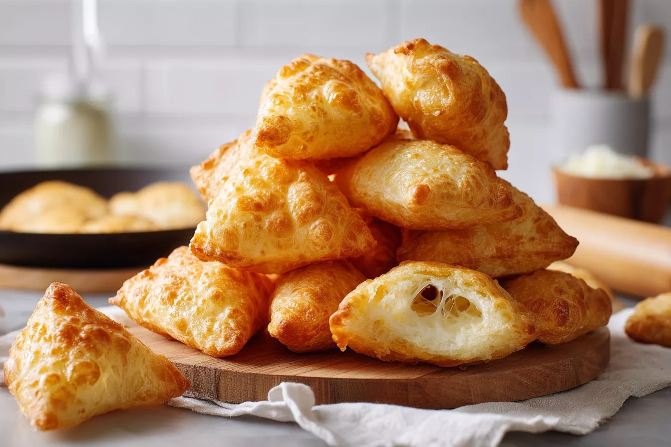Гора сырных пышек за 20 минут: хруст снаружи, тянущийся сыр внутри — дети и взрослые сметают быстрее, чем остывают
