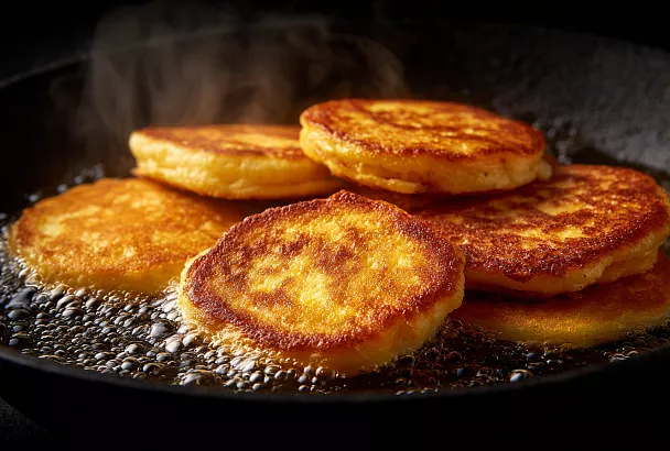 Яблочные оладьи с корицей: простой и ароматный рецепт