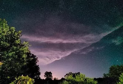 Яркий болид пролетел в небе над черноморским побережьем Краснодарского края