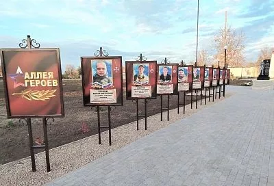 В станице Кисляковской благоустроили сквер «Памяти Героев»