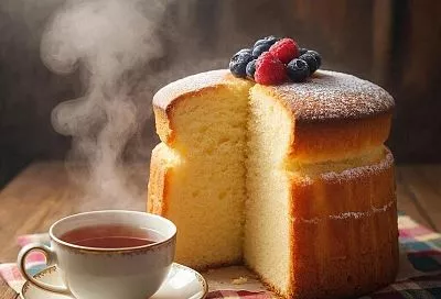 Французский бисквит: никаких разделений яиц, простой рецепт, который всегда получается — воздушный, нежный и тает во рту