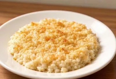 Простая пшенная каша на молоке, а получается, как из печи со вкусом топленного молока: все смешала, поставила в духовку 