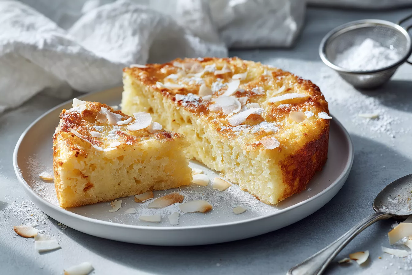 Запеканка без творога – нежнее творожной, с кокосом за 50 минут