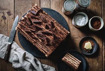 Классический «Микадо» без сюрпризов: делаю так, чтобы коржи хрустели даже через 3 дня