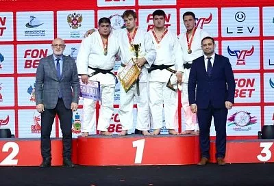 Сборная Краснодарского края стала победителем первенства России по дзюдо