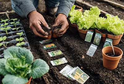 Что сеять в апреле: 25 культур с точными температурами почвы для раннего урожая