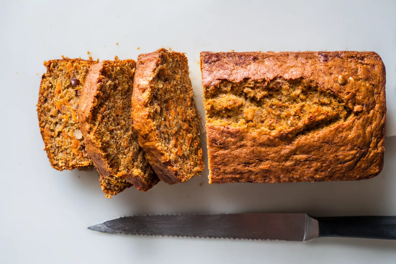 Морковный кекс с орехами и изюмом: просто, ароматно и по-домашнему