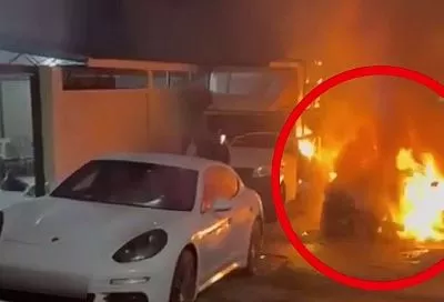 Ущерб на 3 млн: бывший муж из мести поджег Porsche жительницы Сочи