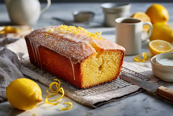 Лимонный кекс за 5 минут без миксера: яркий, как солнце, нежный, как пух, и ароматнее любого десерта