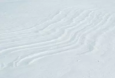 Красную Поляну в Сочи накрыл снегопад