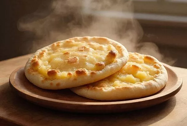 Пуховые лепешки с начинкой: нужна вода и мука. Рецепт, армянских хозяек, который вас поразит