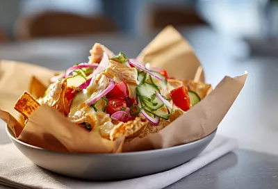 Салат «в пакете» из Тик-Тока : быстро, сытно и без лишней посуды