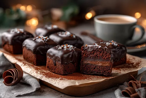 Нежные трюфельные пирожные: роскошь из простых продуктов