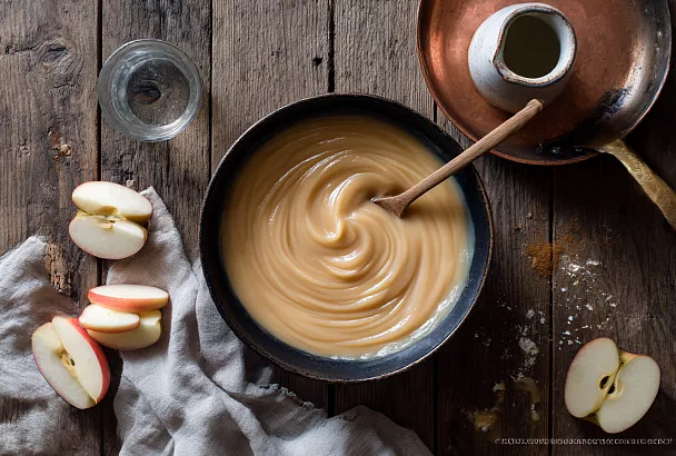 Яблочная сгущёнка из тушёных яблок с корицей