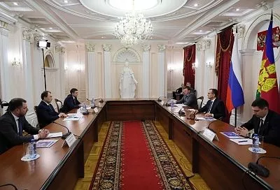 Губернатор Кубани встретился с новым генеральным директором Росводоканала