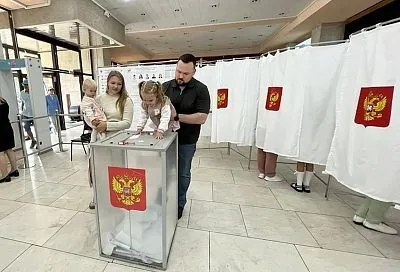 Вице-губернатор Кубани Александр Агибалов проголосовал на выборах депутатов Госдумы девятого созыва