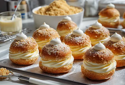 Пирожные «Белочка» как из детства: нежные, влажные, тают во рту — готовятся за час и улетают за минуту