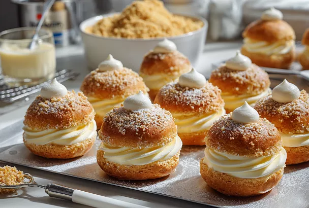 Пирожные «Белочка» как из детства: нежные, влажные, тают во рту — готовятся за час и улетают за минуту