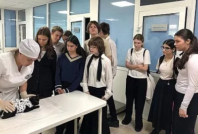 Краснодарские школьники познакомились с профессией ветеринарного врача