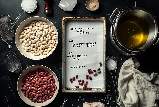 Белая фасоль не лопнет: не сливайте воду до полного остывания — простой метод для тонкой кожуры