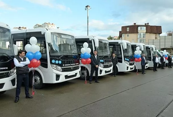В Сочи по нацпроекту закупили 75 новых автобусов