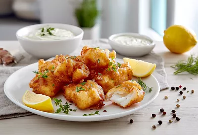 Рыба в кляре с паприкой – сочная, нежная, с хрустящей корочкой за 15 минут