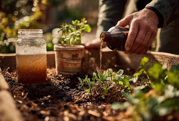 Забудьте удобрения: древний настой оживляет мёртвую почву за считанные дни