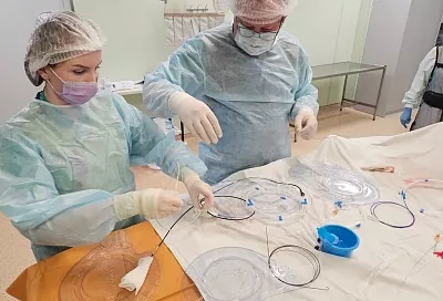 Впервые на Кубани: кардиологи НИИ-ККБ №1 спасли пациентку, «растворив» опасный тромб в легочной артерии 